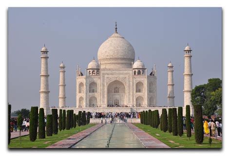 Taj Mahal Canvas Print And Poster Canvas Art Rocks