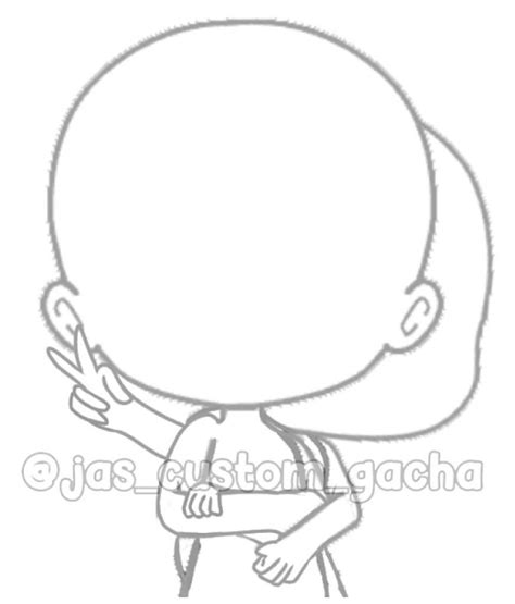 Gacha Life Body Base Poses 2 People - Yoi Wallpaper