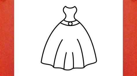How To Draw Princess Dress Youtube