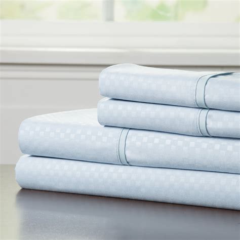 Brushed Microfiber Sheets Set 3 Piece Bed Linens By Somerset Home