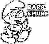 Smurf Wecoloringpage sketch template