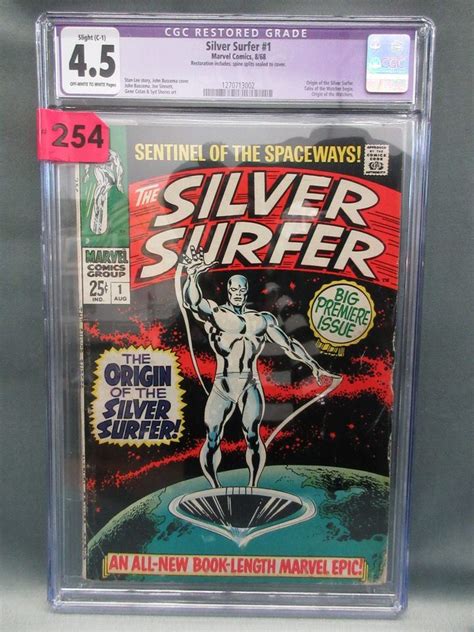 Graded 1968 Silver Surfer 1 Marvel Comic