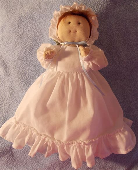 Eight Inch Baby Doll Made From An Old Pattern By Camille That I Found