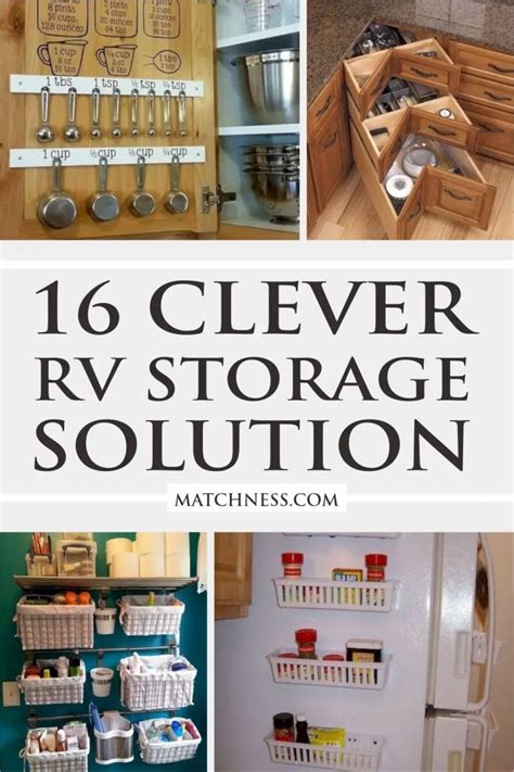 16 Clever Rv Storage Solution