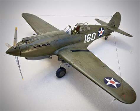 148 Airfix P 40b Curtiss P 40 Warhawk Imodeler