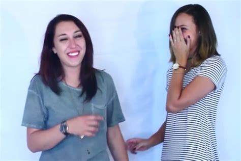 Women Filmed Passionately Kissing Each Other For First Time To Test Their Own Sexuality In