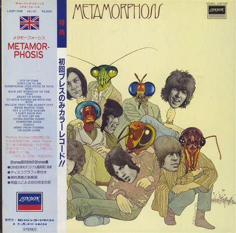 The Rolling Stones Metamorphosis Red Vinyl Japanese Vinyl Lp
