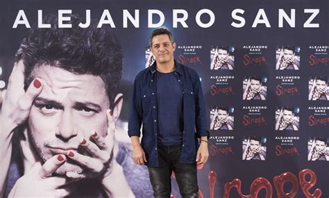 Alejandro Sanz Lanza Su Nuevo Disco ‘sirope La Voz