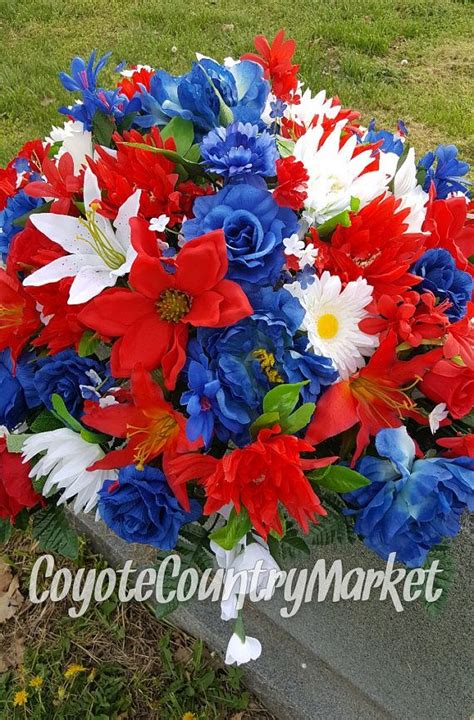Memorials may be made to the charity of your choice. Memorial Headstone Saddle-Memorial Flowers-Military Grave ...