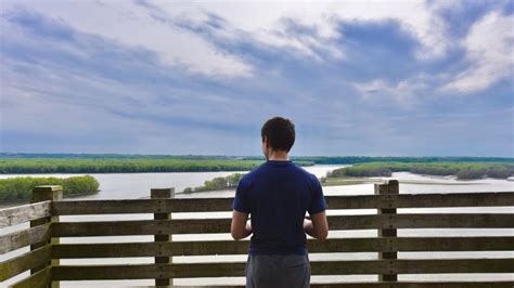 The five trails in the northern part of the park are generally wider and less strenuous than the five in the south, which are narrow and extremely close to the bluff. Mississippi Palisades State Park || (Shot by Baureus12 ...