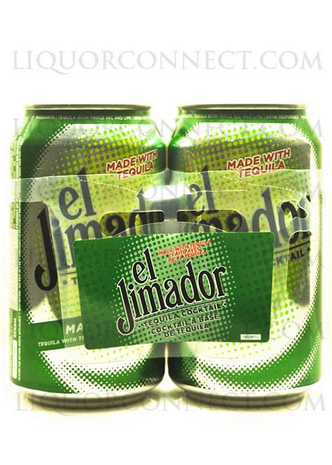 El Jimador Tequila Margarita 4 Pack Cans Available At South Park Liquor