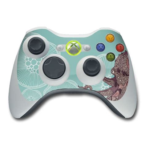 Xbox 360 Controller Skin Octopus Bloom By Valentina Ramos Decalgirl