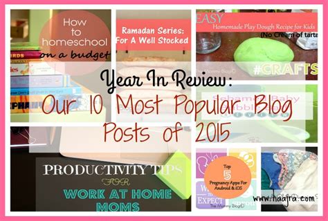 Year In Review Our 10 Most Popular Blog Posts Of 2015 The Mommy Blog