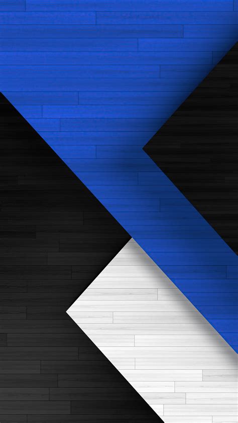 2160x3840 Blue Black White Abstract Tiles 4k Sony Xperia X