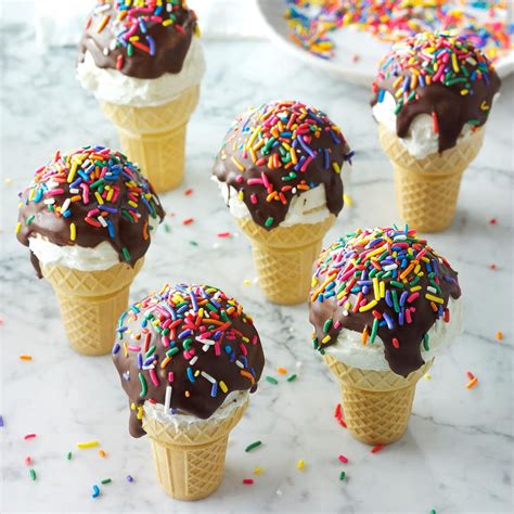 Chocolate Dipped Ice Cream Cone Cupcakes Recipe Dips Ice Cream Ice Cream Cone Cupcakes