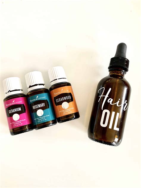 Lavender oil & neem oil. DIY Hair Oil Serum