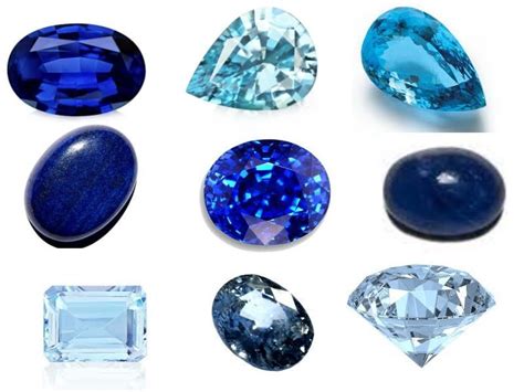 Blue Gemstones List Gems Name And Meanings Light Blue Gemstone Blue