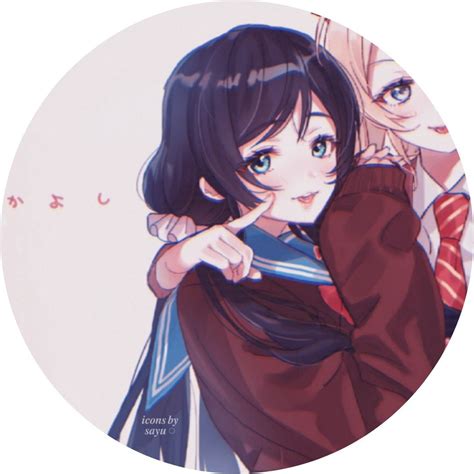 Matching Pfp Couple Yuri Anime Matching Icons Pin On