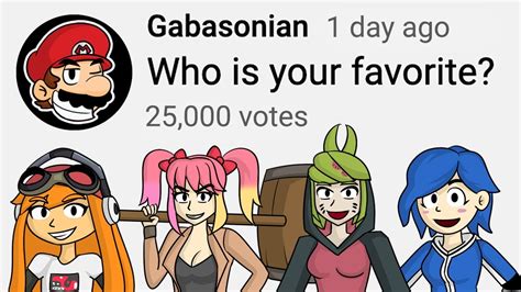 Whos Your Favorite Smg4 Girl Youtube