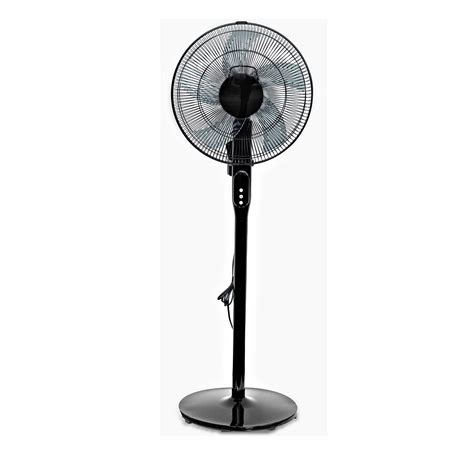 Pelonis Stand Fan With Remote Black 16 Inch Fs40 21m