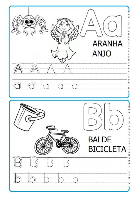 TraÇando Letras Associando E Aprendendo O Alfabeto 1º Ano Letras Abcd