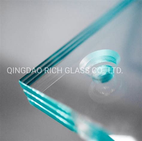 toughened laminated glass 13 14mm ultra clear pvb tempered laminated glass supplier 6 6mm