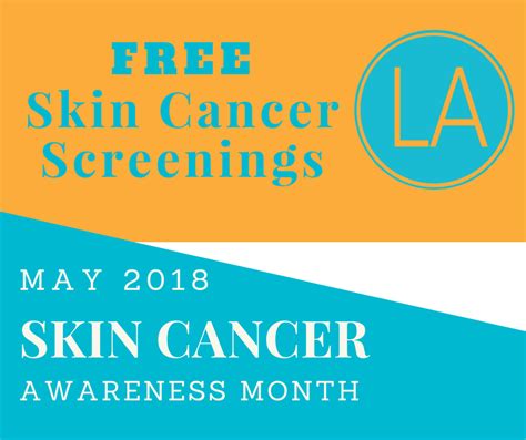 Skin Cancer Awareness Month Honored With Free Skin Cancer Screenings At