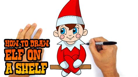 Black and white character on retro cardboard background. Christmas Clipart Elf On The Shelf | Free download on ...