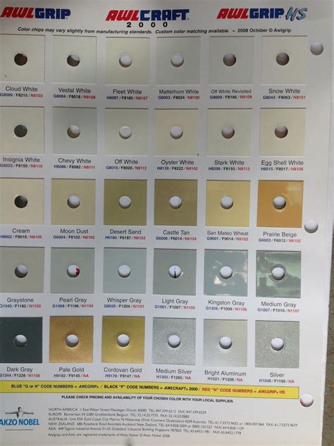 Color Chart Maaco Paint Colors Maaco Car Color Chart Page Line