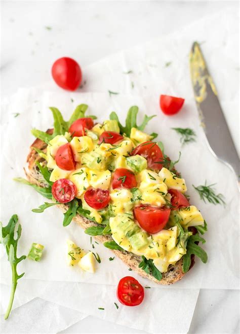 Healthy Egg Salad Perfect For Lunch