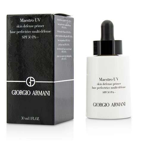Giorgio Armani New Zealand Maestro Uv Skin Defense Primer Spf 50 By