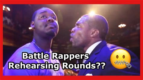 Battle Rappers Rehearsing Battles Smack Url Battlerap Rapbattle