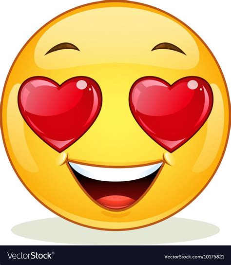 Smile Emoji With Hearts Free Download All Emojis Emoji Island