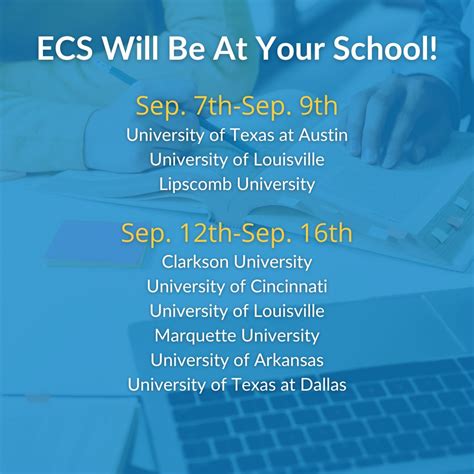 Ecs Limited On Linkedin With The Start Of School Comes The Start Of