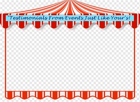 Carnival Tent Borders
