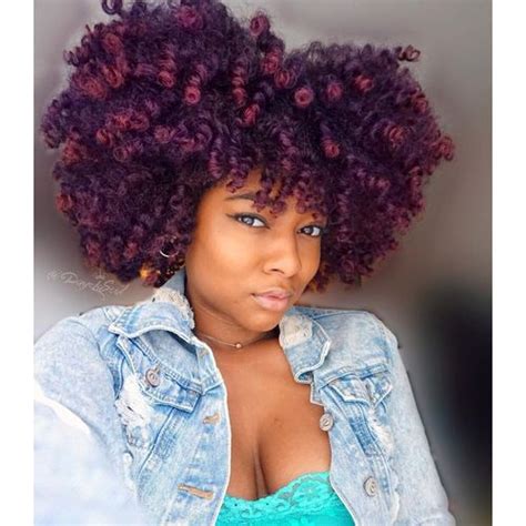 Fashion Maroon Curly Kinky Natural Puffy Hair Wig Best Price Online