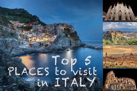 Top 5 Places To Visit In Italy Felipe Pitta Travel Photography Blog