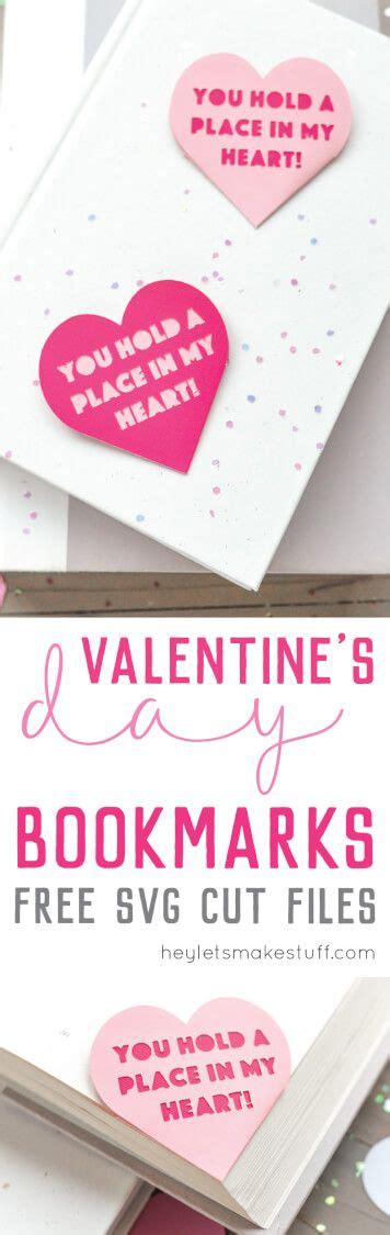 These Valentine's Day Bookmarks are perfect for your favorite bookworm