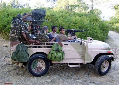 Cars And 4x4s Of The Indian Army Team Bhp