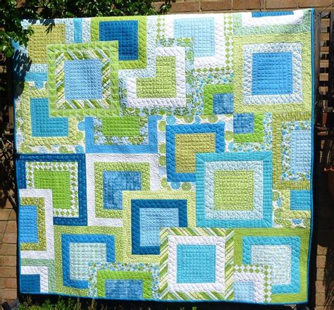 Stacked Squares Quilt Pattern From Quilts Square Quilt Quilt