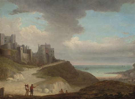 Dover Castle Kent By Thomas Whitcombe Painting 1808 Dover S