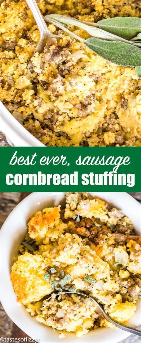 Use any ingredients you want and make it your own. Use leftover cornbread to make a savory sausage cornbread ...