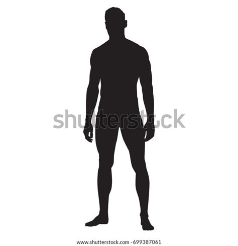 Muscle Man Naked Stock Vectors Images Vector Art Shutterstock