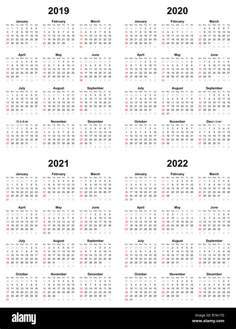 Calendario 2021 Imágenes De Stock And Calendario 2021 Fotos De Stock Alamy