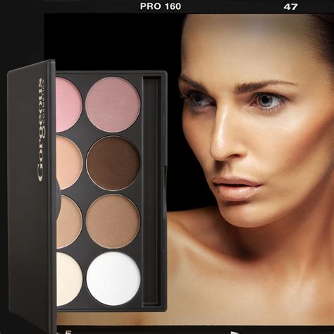 8 Pan Contour Palette For Perfect Face Sculpting