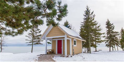 Authentic Finnish Sauna Larsmont Cottages Lake Superior