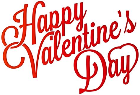 Happy Valentines Day PNG transparent image download, size: 5864x3968px