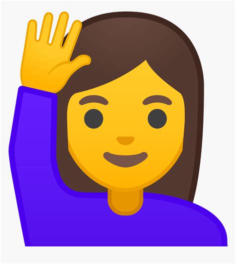 Woman Raising Hand Icon Raising Hand Icon Hd Png Download Kindpng