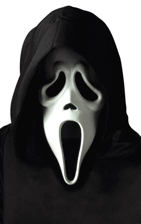 scary movie scream mask ghost face halloween latex horror mask