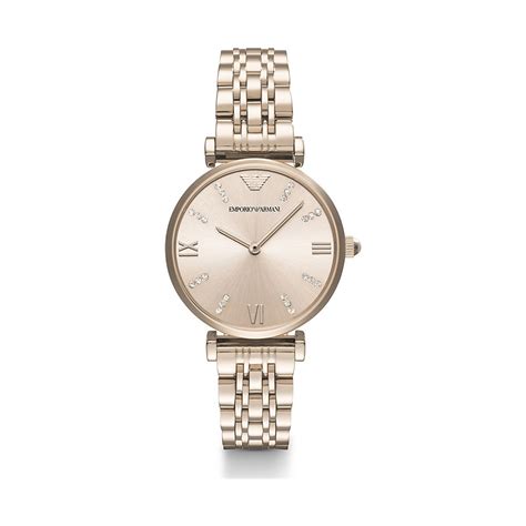 Armani watches armani uhren ar1683 damen rose gold & edelstahl uhr. Emporio Armani Uhr rosé AR11059 bei CHRIST kaufen
